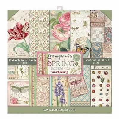 Stamperia Paper Pack - Spring Botanic